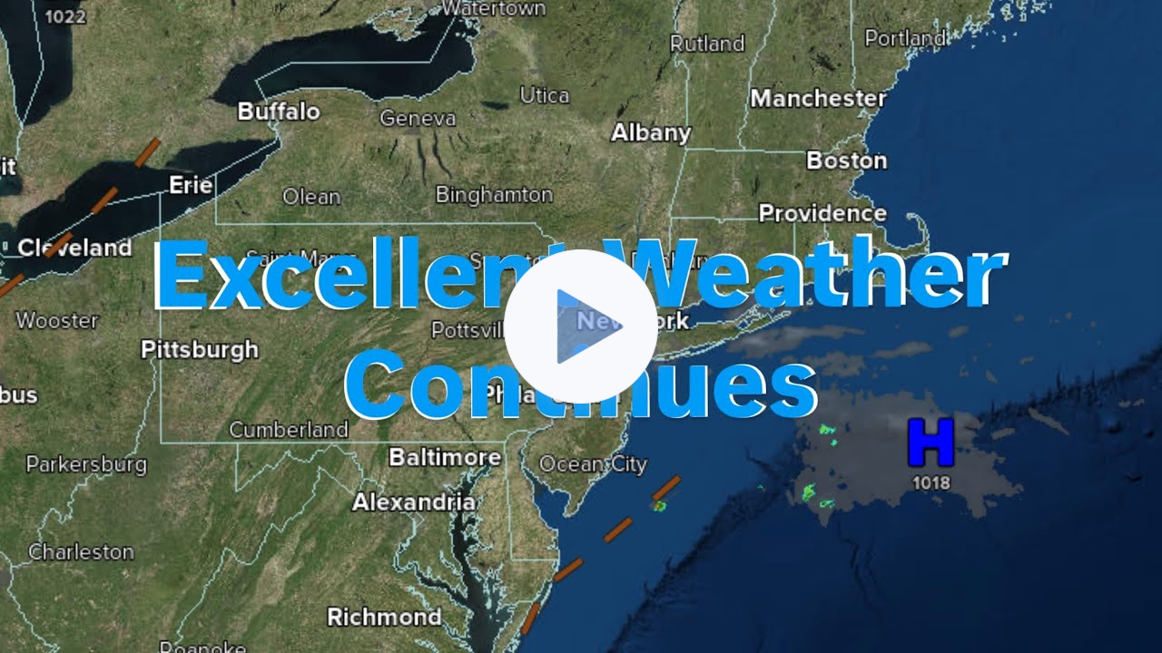 Excellent Weather Continues