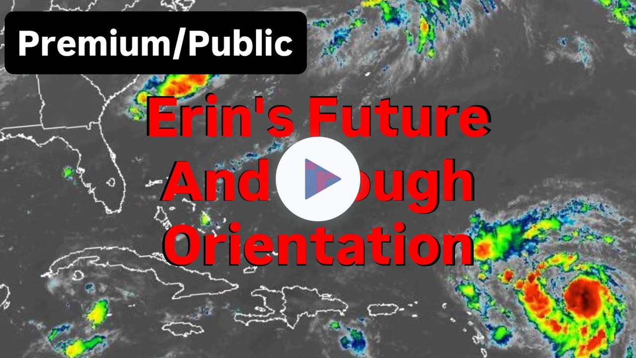 Erin's Future And Trough Orientations