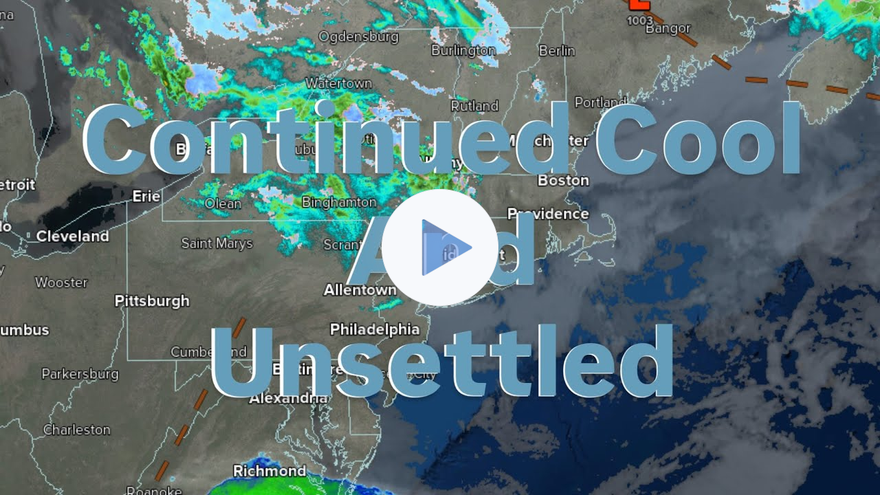 Continued Cool And Unsettled