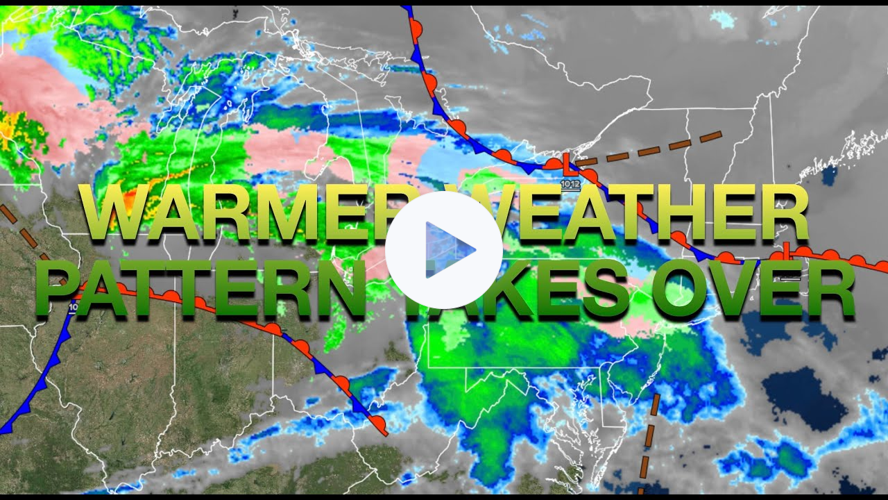 Warmer Weather Pattern Takes Over