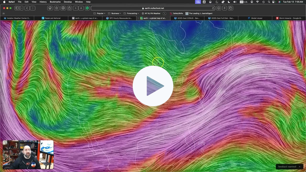 Live Update Of The February 13, 2024 Winter Storm 7 AM