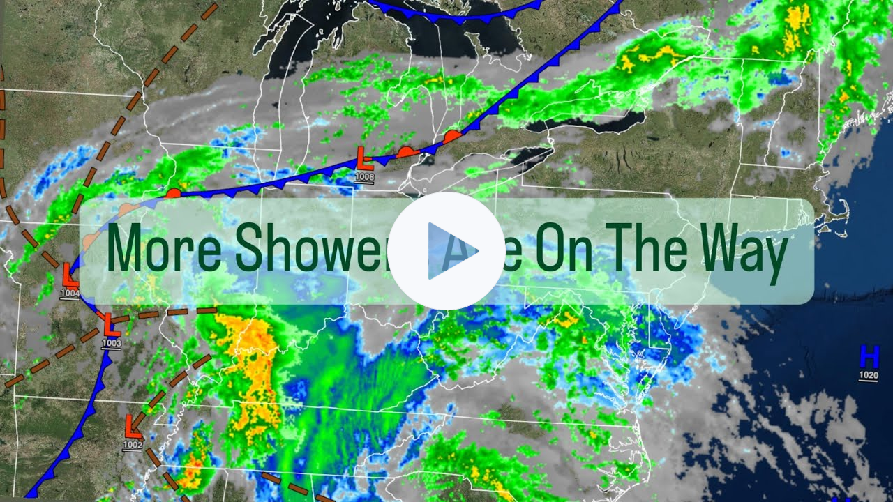 More Showers Are On The Way