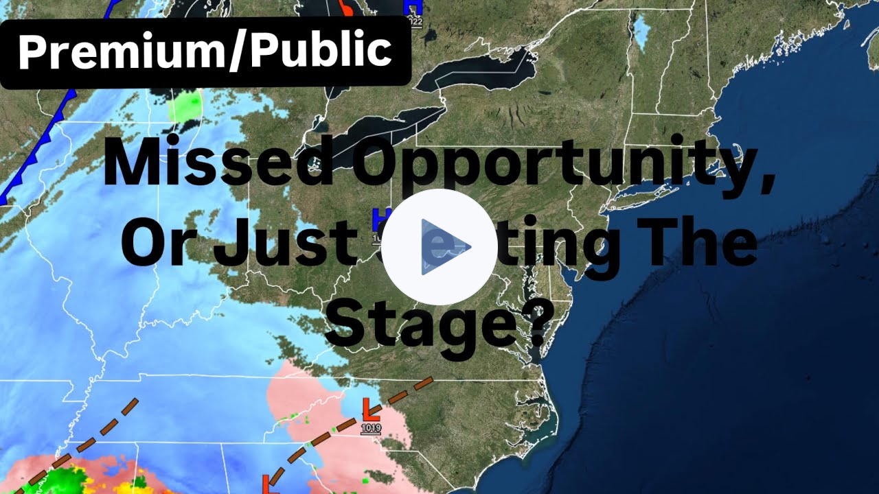 Missed Opportunity, Or Just Setting The Stage