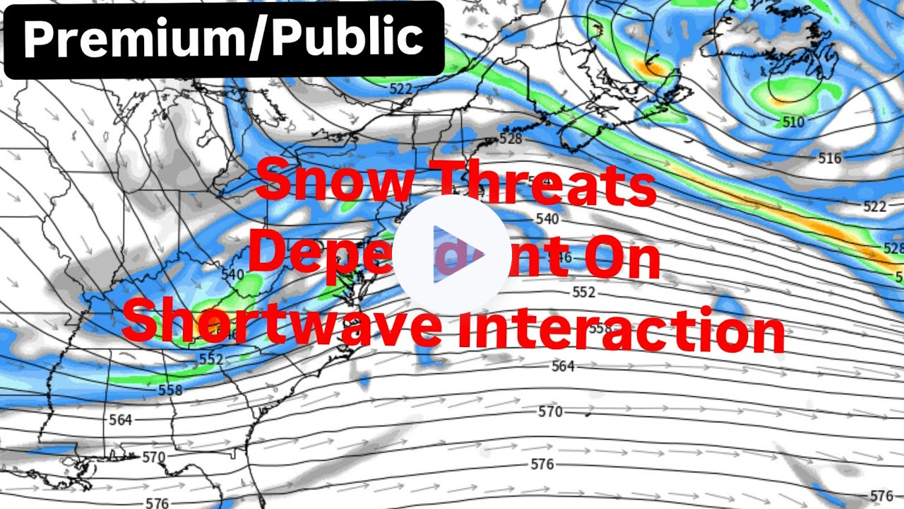 Snow Threats Depend On Shortwave Interaction