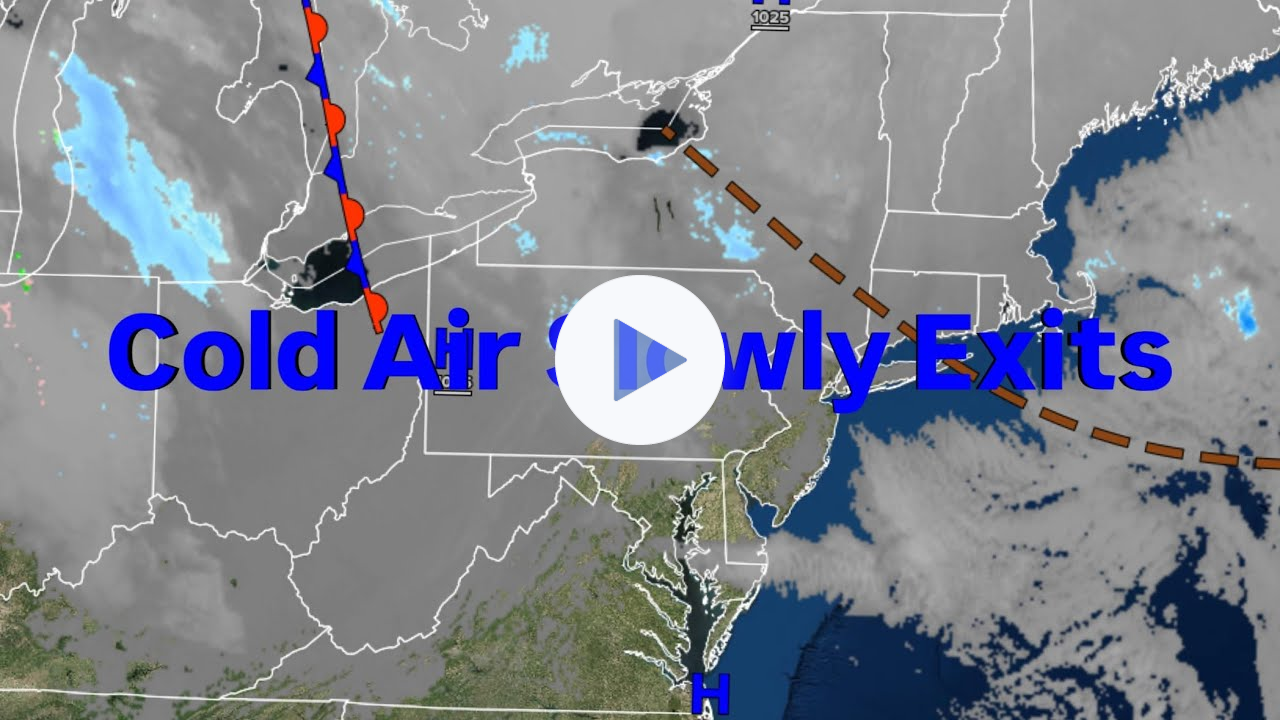 Cold Air Slowly Exits