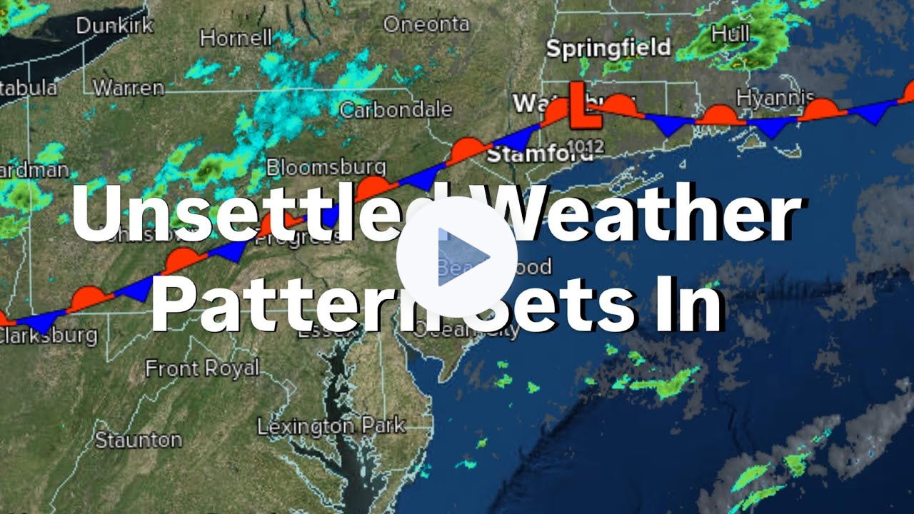 Unsettled Weather Pattern Sets In