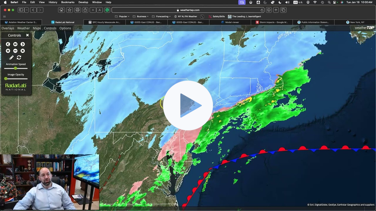 Storm Update On January 16, 2024 10 AM