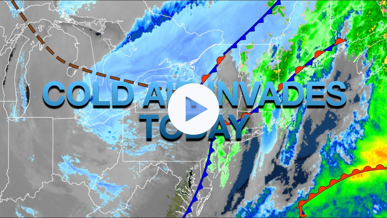 Cold Air Invades Today