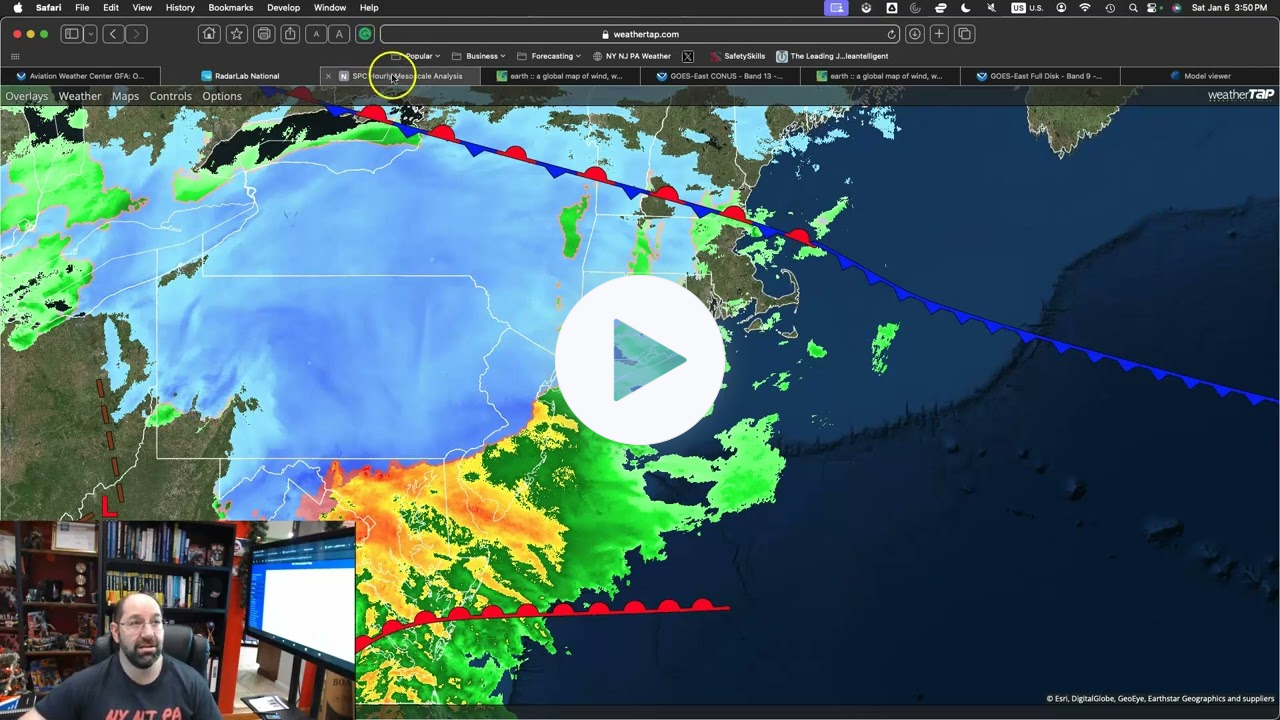 Live Update Of January 6, 2024 Winter Storm 4 PM