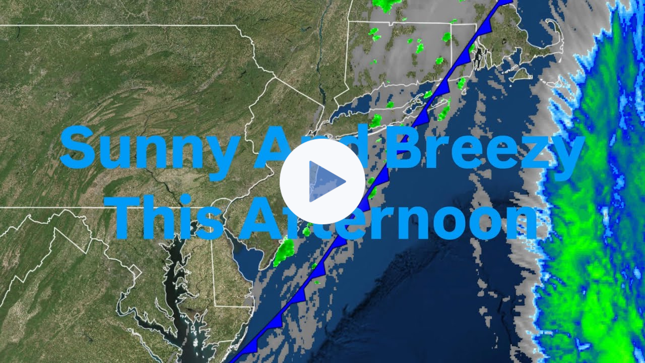 Sunny And Breezy This Afternoon