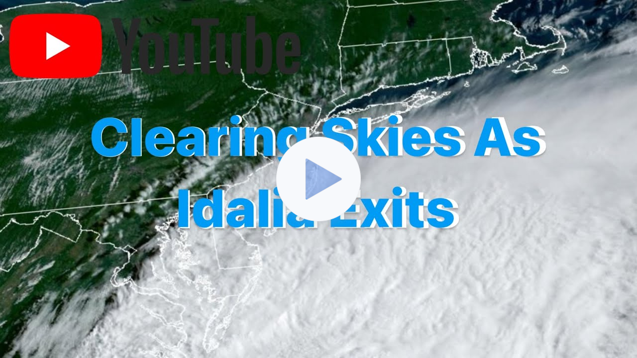 Clearing Skies As Idalia Exits