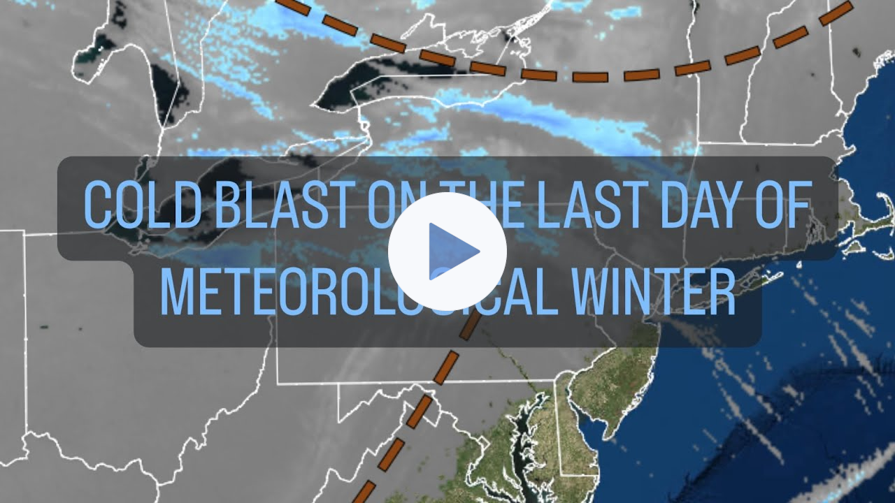 Cold Blast On The Last Day Of Meteorological Winter