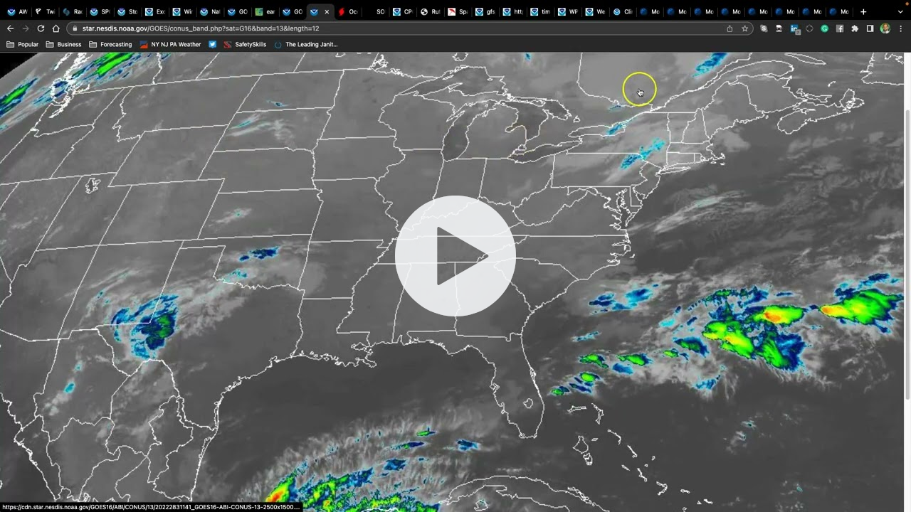 Scattered Clouds To Start The Week