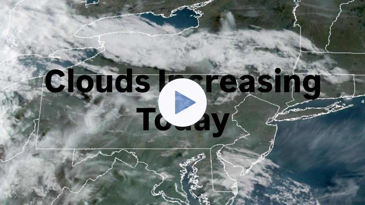 Clouds Increasing Today