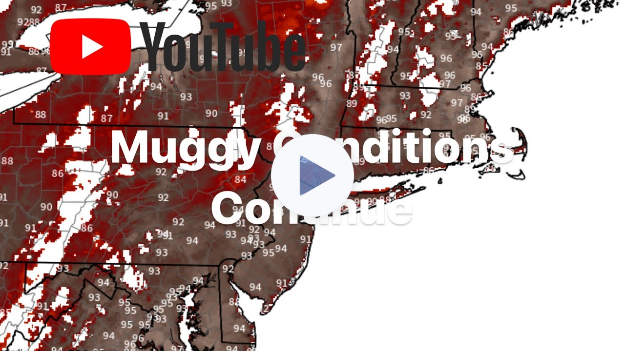 Muggy Conditions Continue