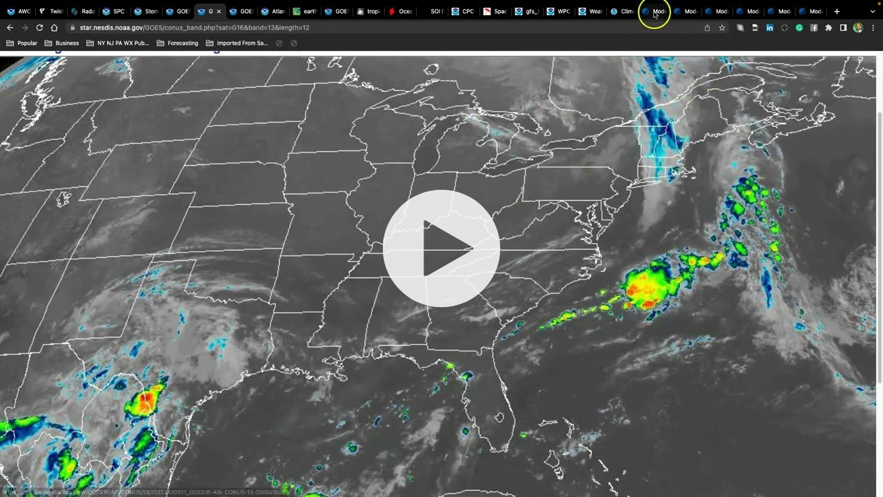 Dry Air Invades This Afternoon!