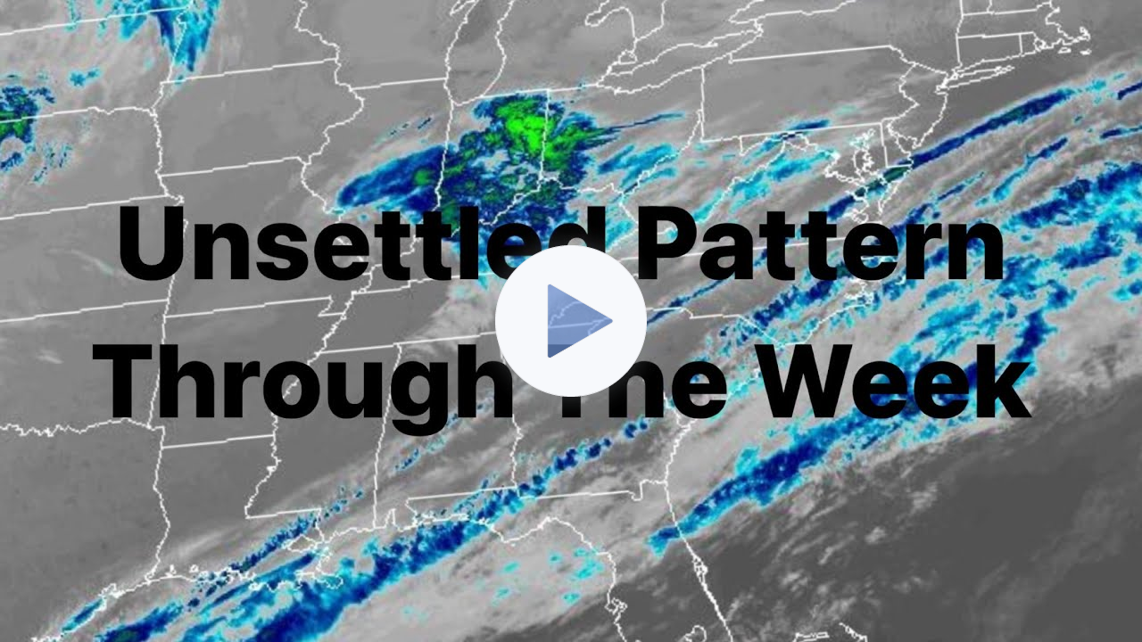 Unsettled Pattern Through The Week