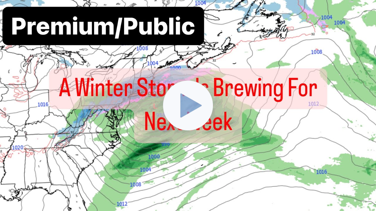 A Winter Storm Is Brewing For Next Week