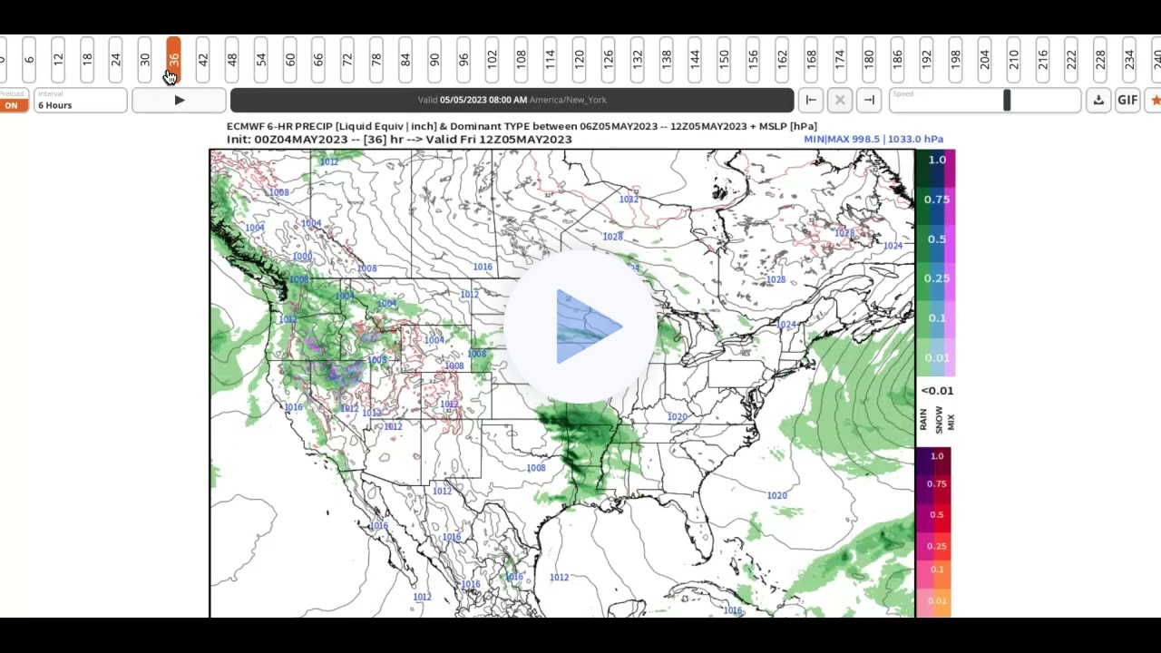 Cool And Unsettled Conditions Continue
