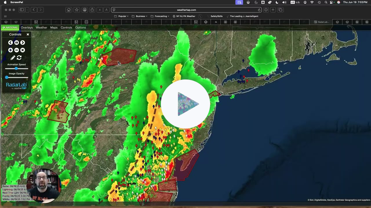 Severe Threat Analysis For June 19, 2025, 7 PM