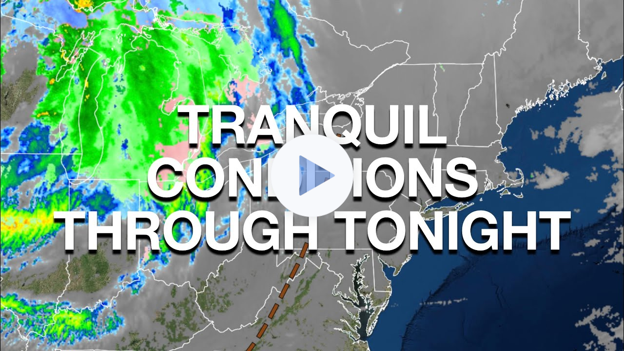 Tranquil Conditions Through Tonight