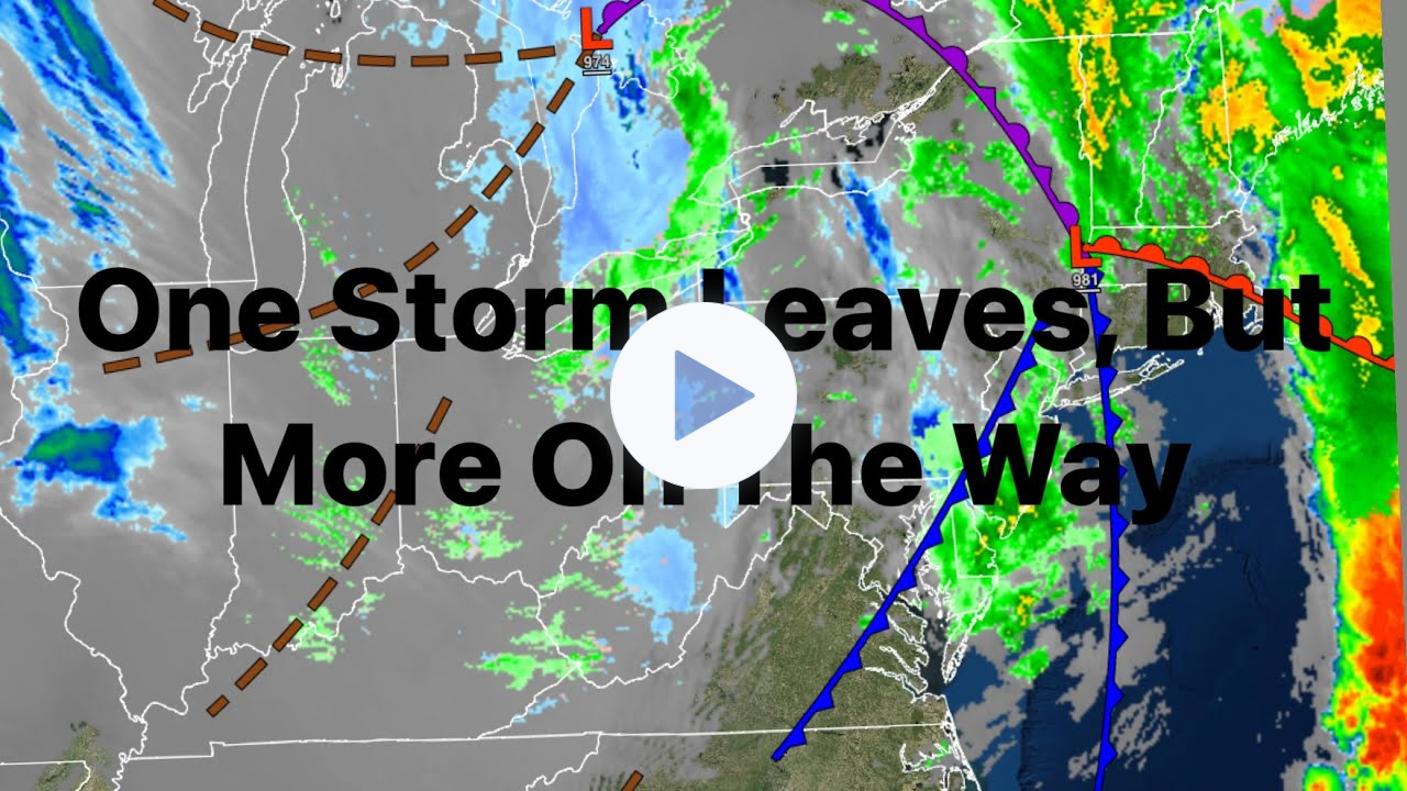 One Storm Leaves, But More On The Way