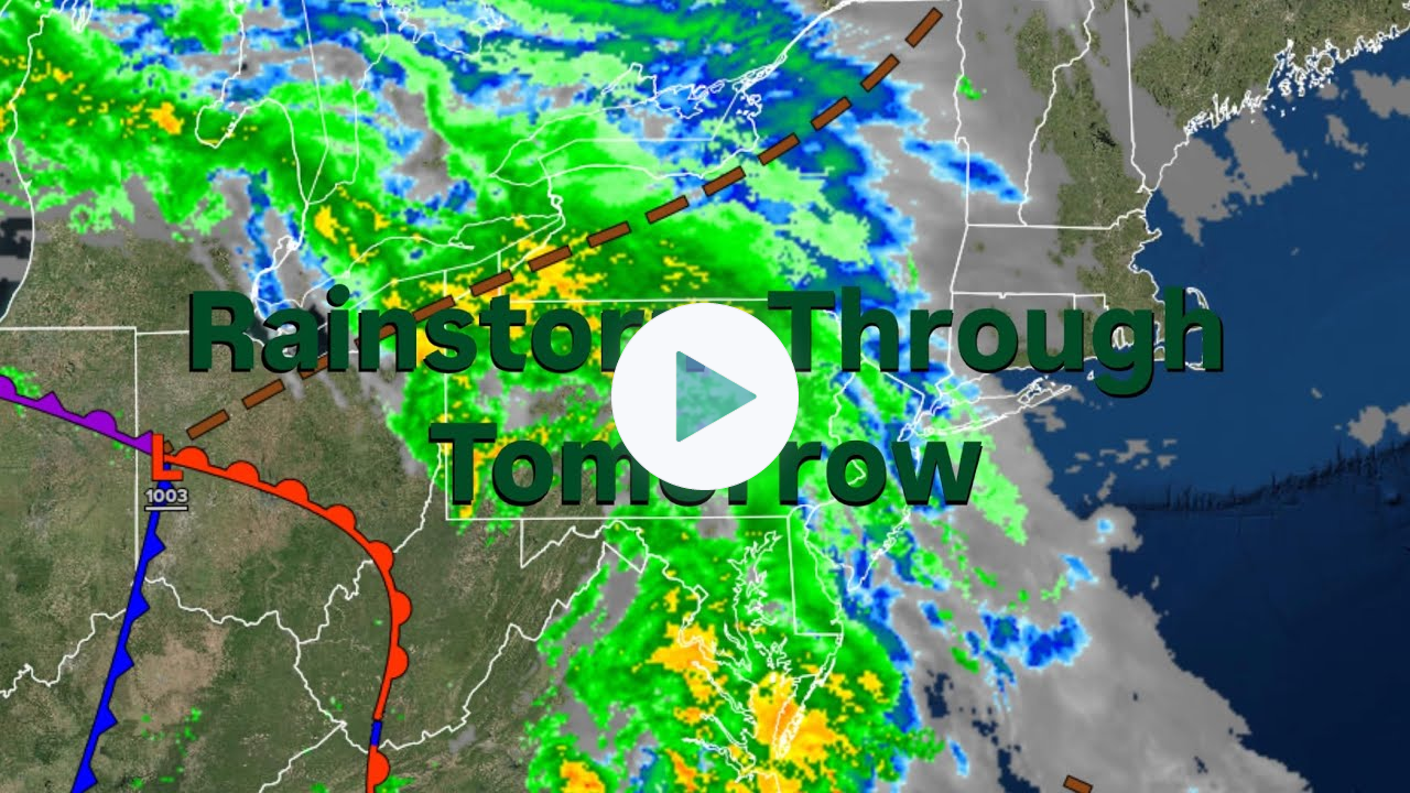 Rainstorm Through Tomorrow