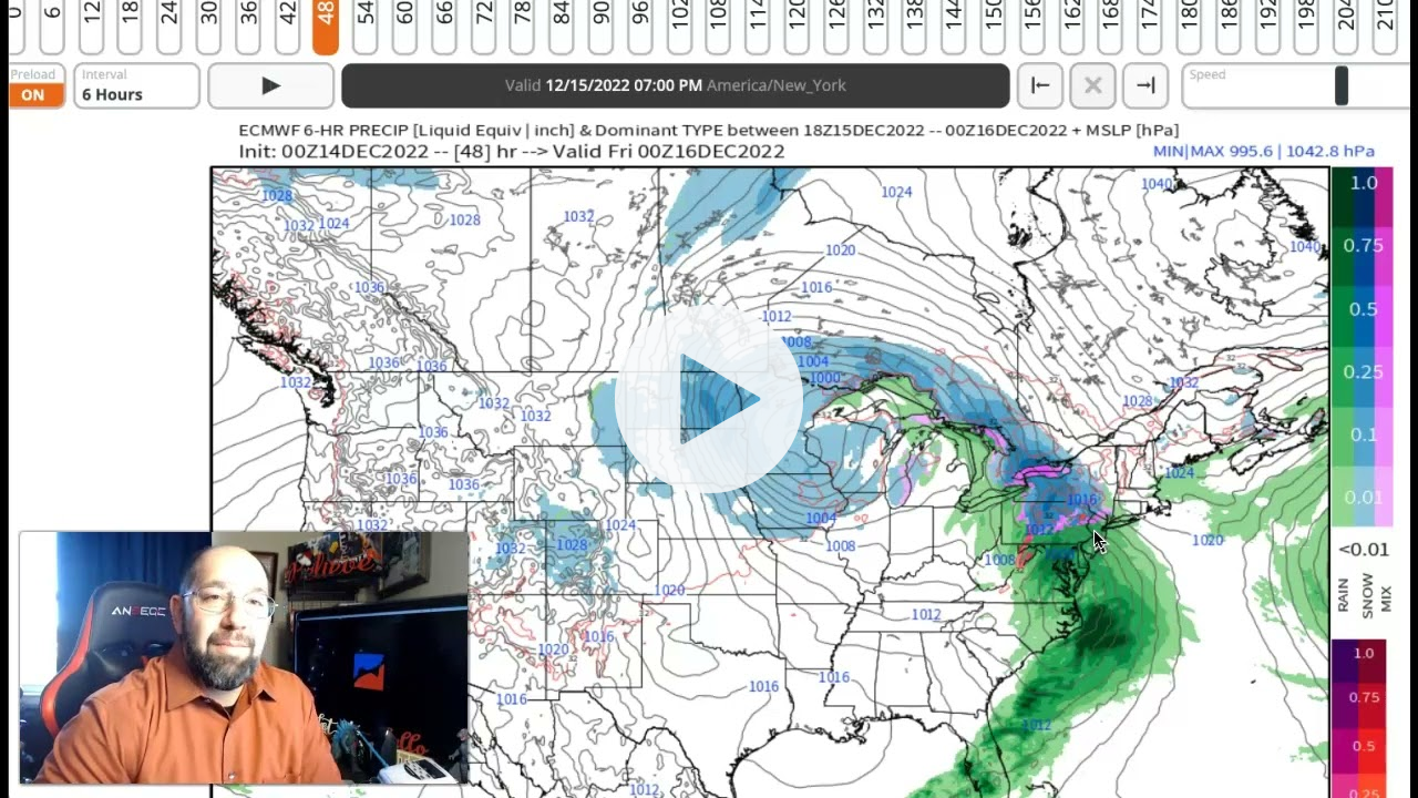 A Winter Storm Invades Tomorrow For The Interior