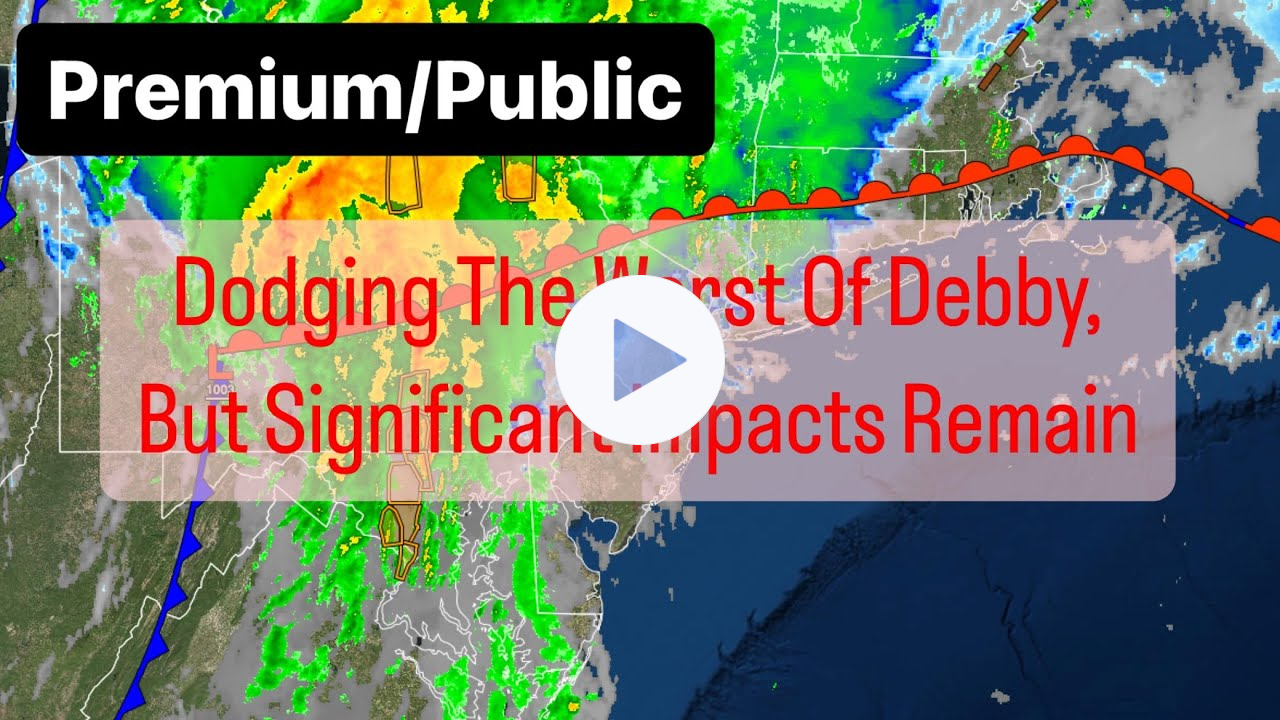 Dodging the Worst Of Debby, But Significant Impacts Remain