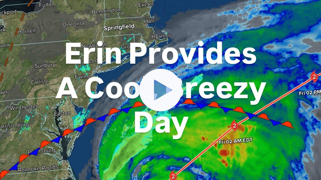 Erin Provides A Cool, Breezy, Day