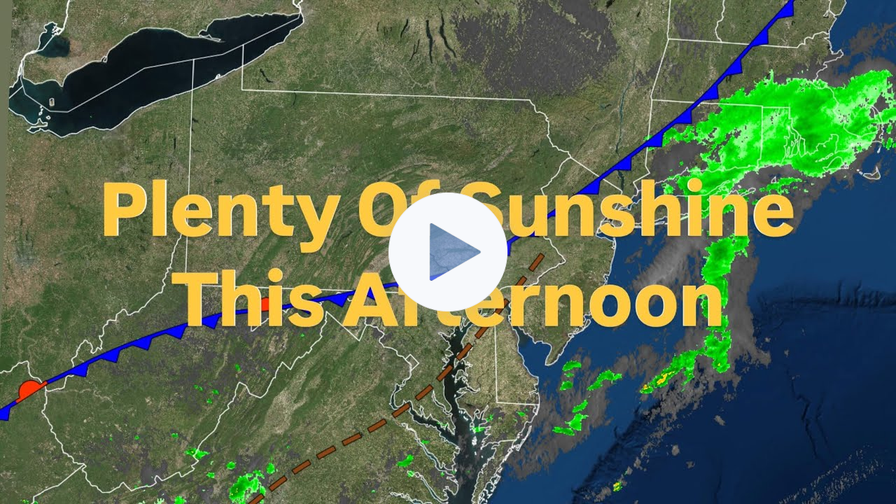 Plenty Of Sunshine This Afternoon