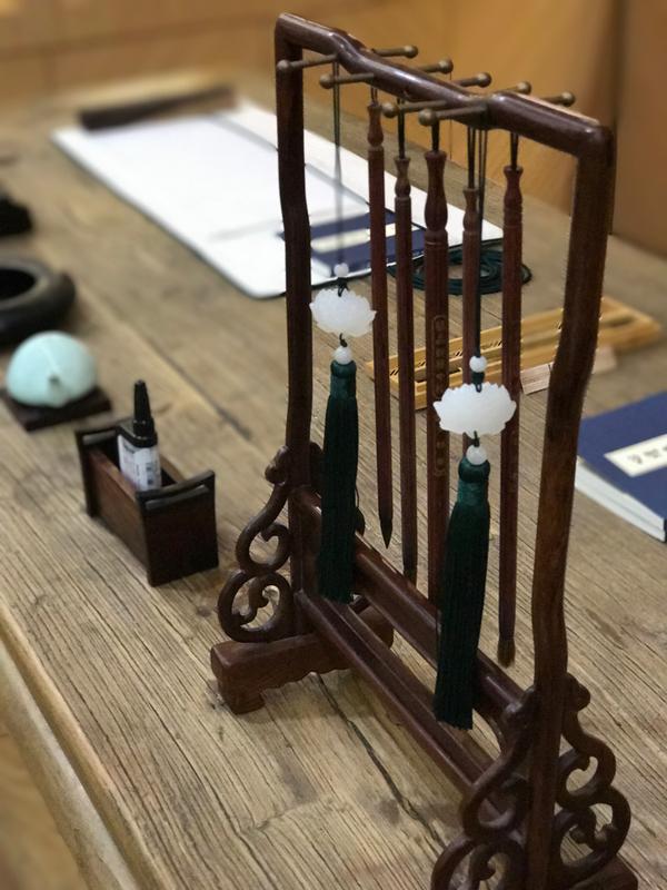 Calligraphy desk