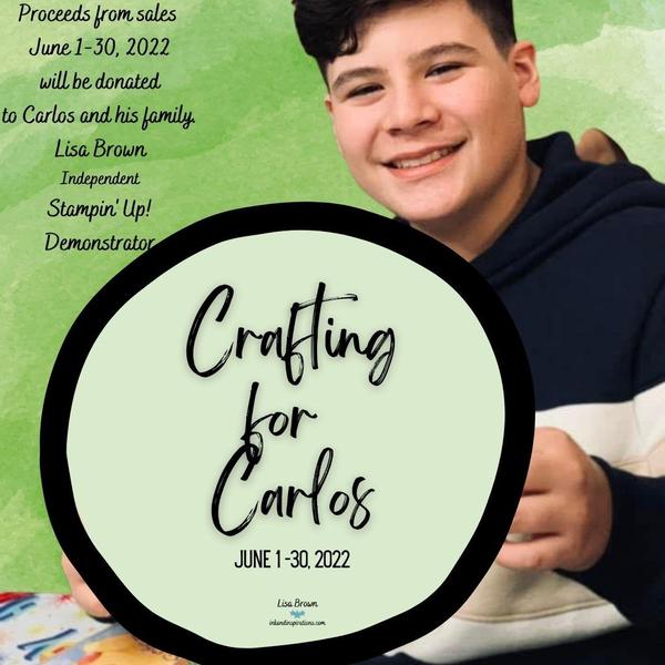 Crafting for Carlos- Helping a family in need.