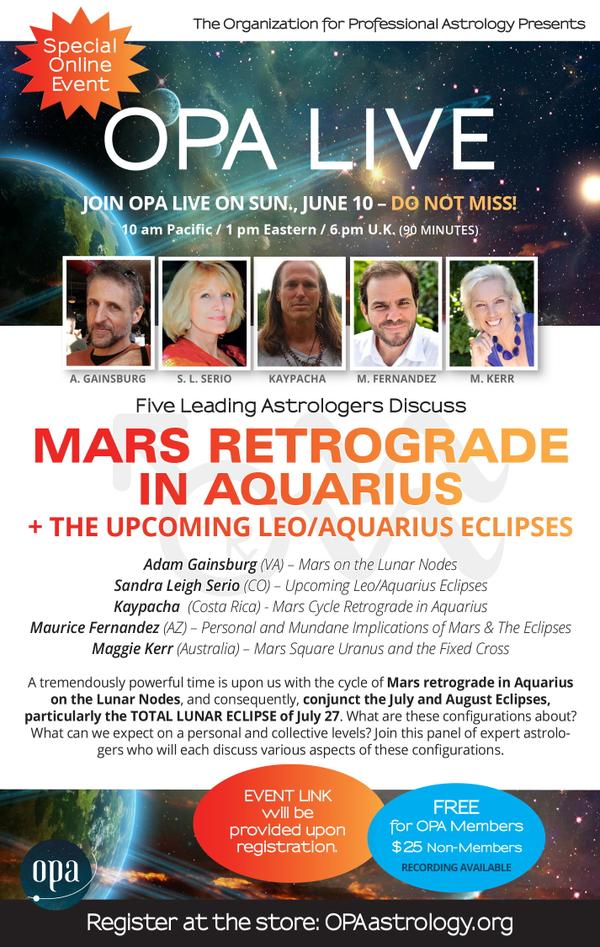 Mars Retrograde in Aquarius 