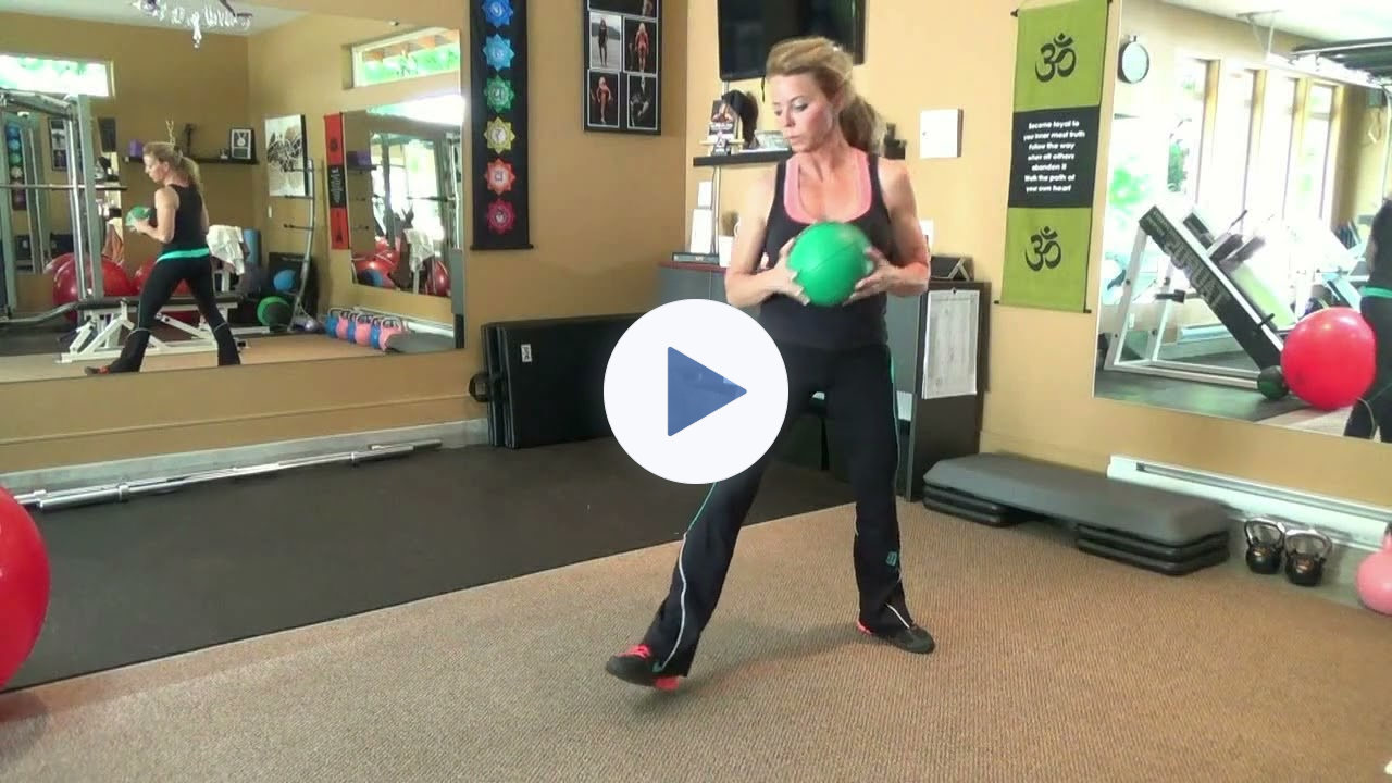 Whole Body Warm up with a Medicine ball!
