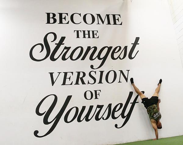 Become the strongest version fo yourself