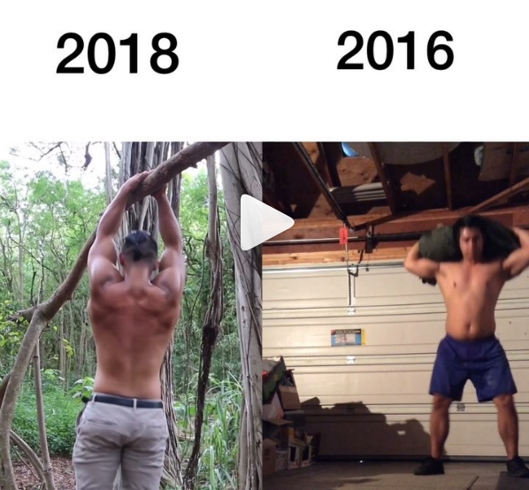 2016 to 2018 fat loss transformation