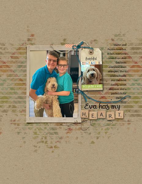 Sample Layout from the Gallery