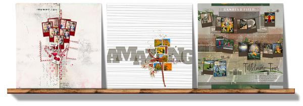 Digital Scrapper Premier 2023 Volume 6 Lesson 1 sample pages