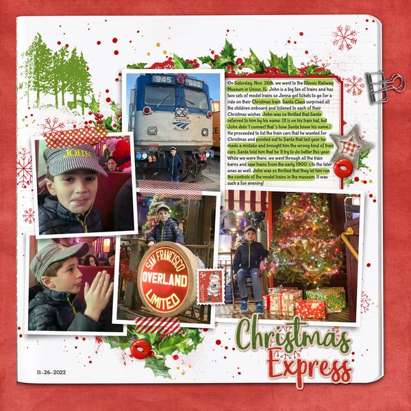 Sample Layout from the Gallery