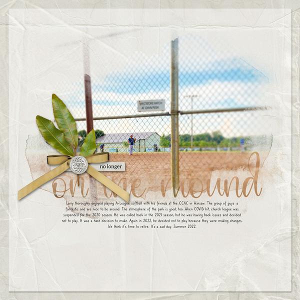 Samplel Scrapbook Page