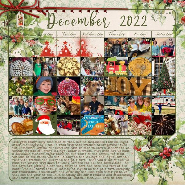 Sample Layout from the Gallery