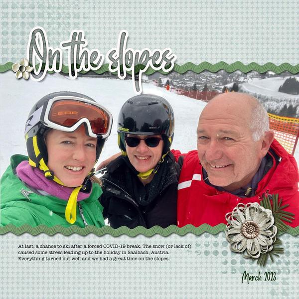 Sample Layout from the Gallery