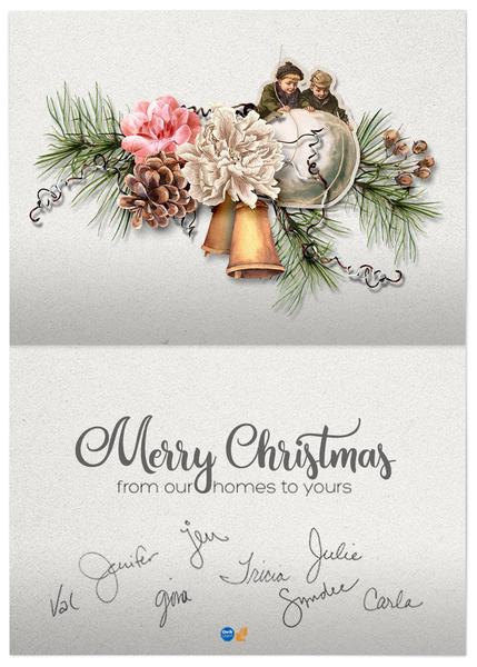 Merry Christmas from our homes to yours