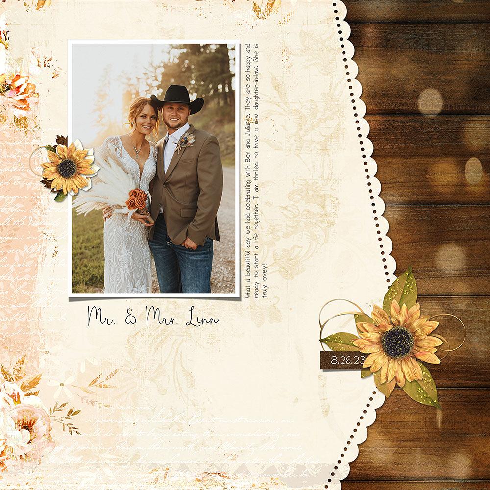 Sample Layout from the Gallery