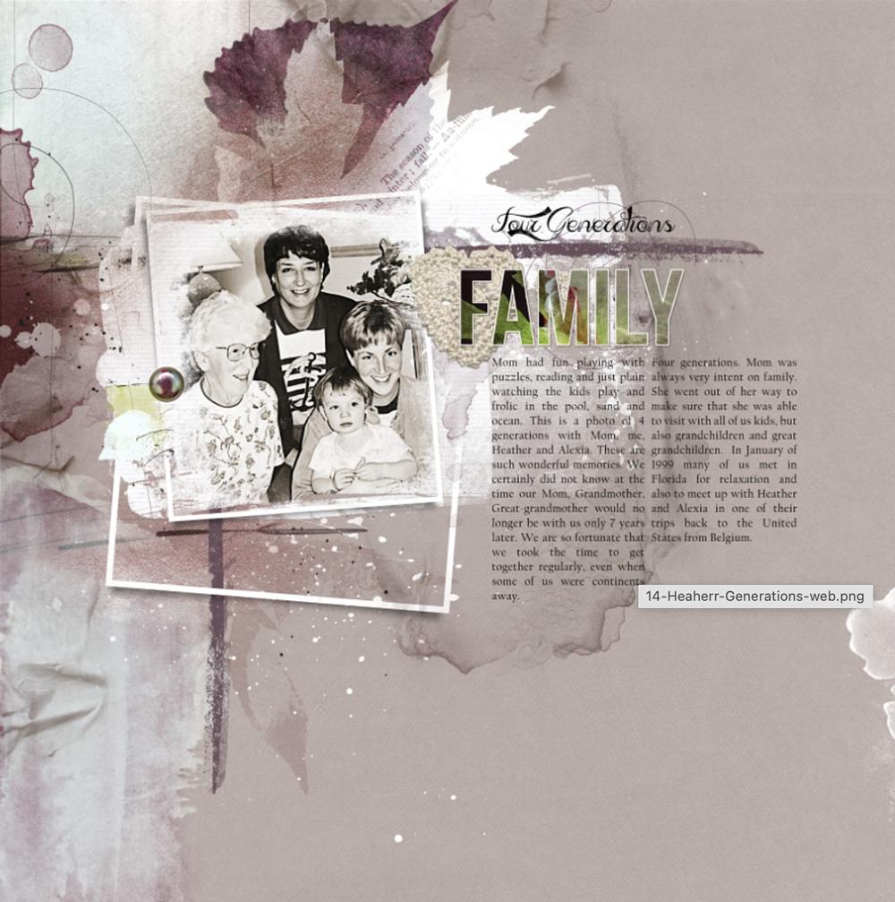Sample Layout from the Gallery