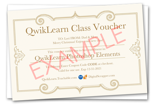 Example Class Voucher