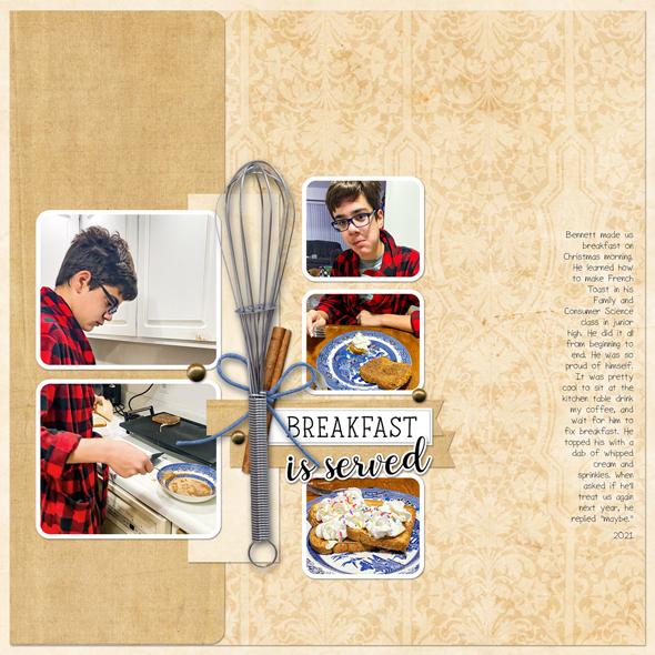 Sample Layout from the Gallery