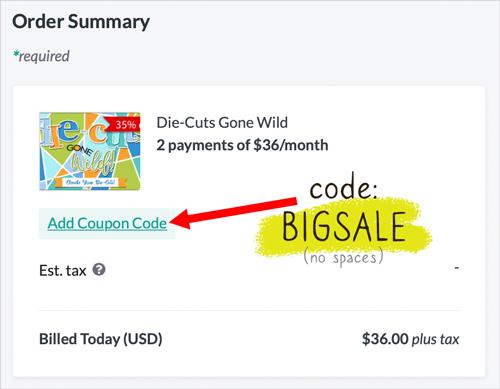 How to get your big slae discount