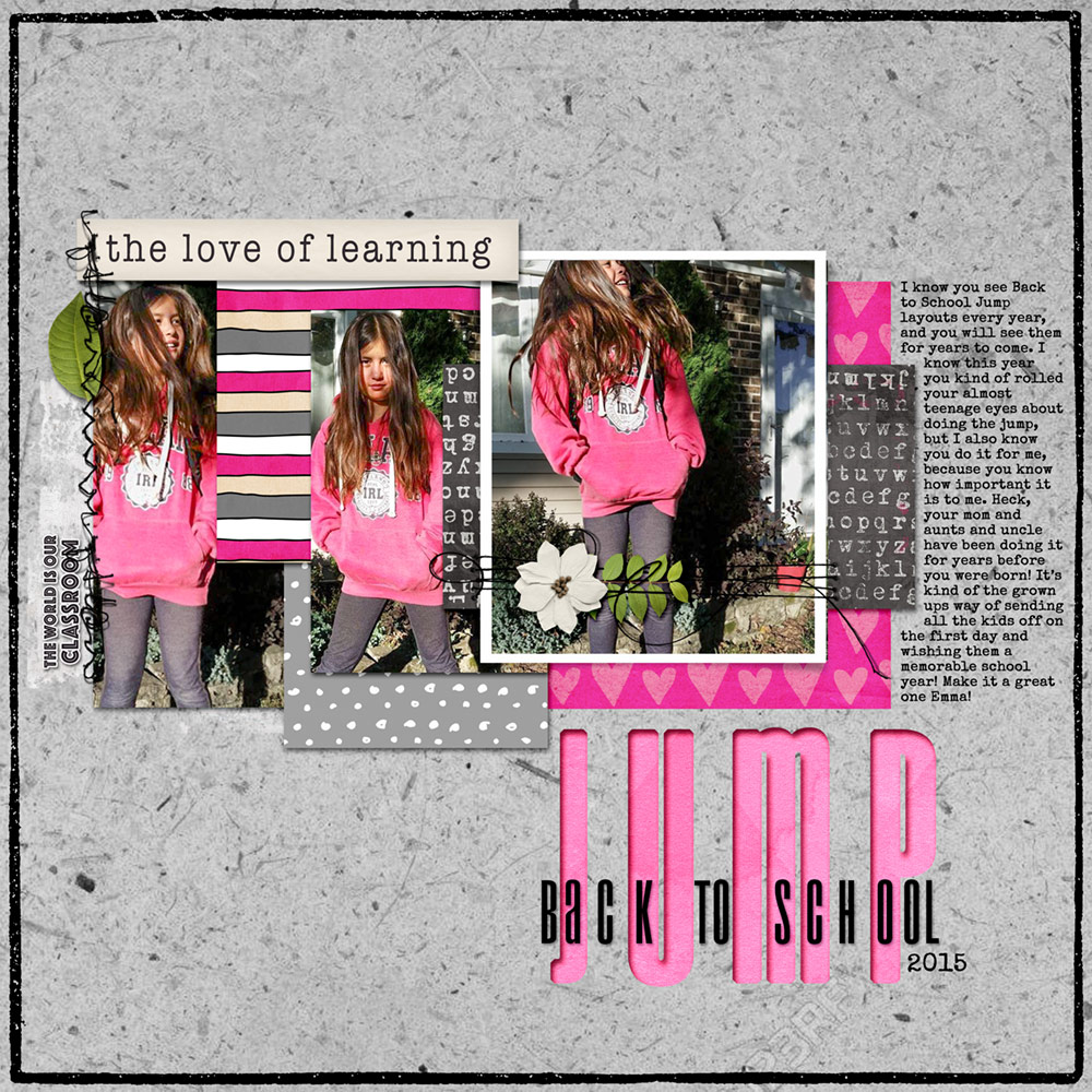 Sample Layout from the Gallery